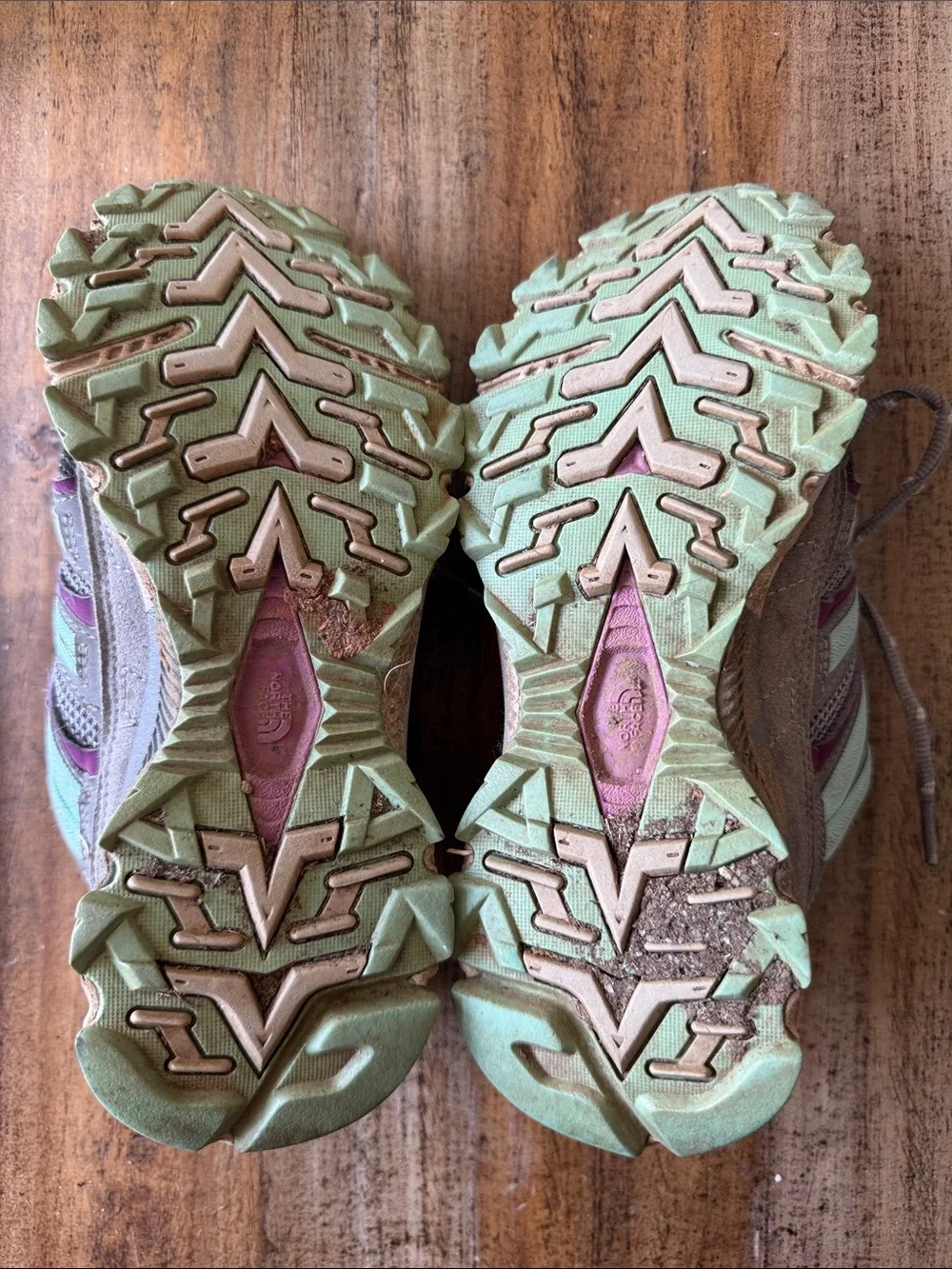 The North‎ Face Women’s Athletic Shoes - Gray, Mint & Purple